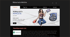 Desktop Screenshot of minceta.hr